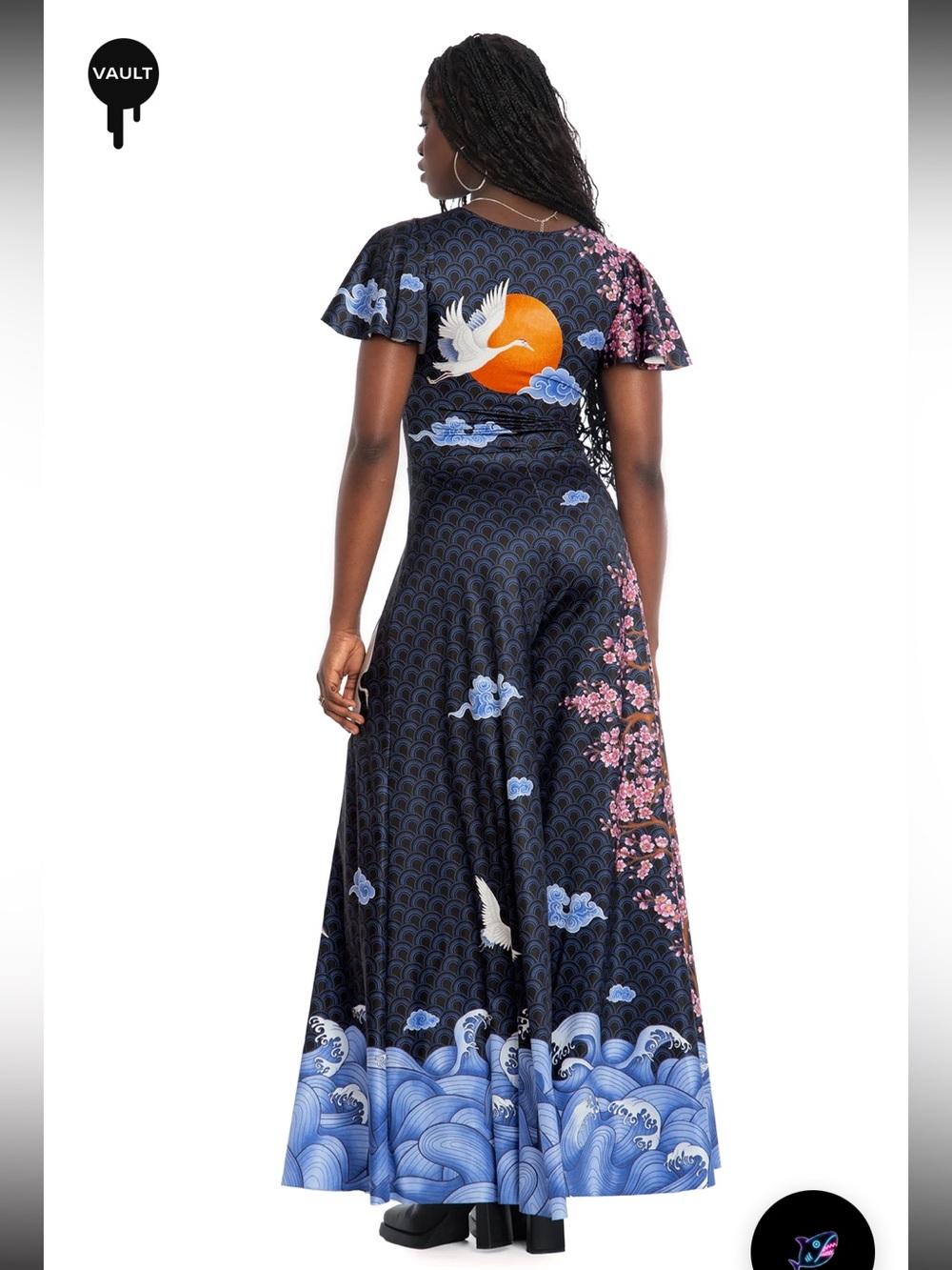 Blackmilk Flight of Tsuru Rio Marilyn Jumpsuit - Picture 2 of 16